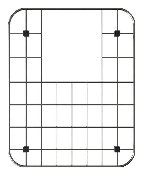 Elleci AGB01300 korgar och ställ för diskho Sink grid Grå