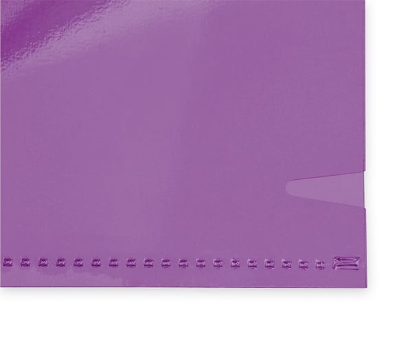 Miniatyrbillede 2 af 2: Oxford 100206719 folder Polyvinylchlorid (PVC) Blå, Grøn, Rød, Lilla, Gul A4