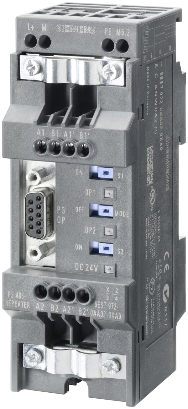 Pikkukuva 1 / 3: Siemens 6ES7972-0AA02-0XA0 kaapelin sukupuolenvaihtaja