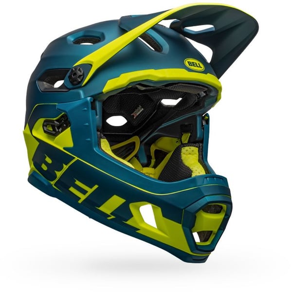 Bell Helmets Super DH MIPS Blå, Lime