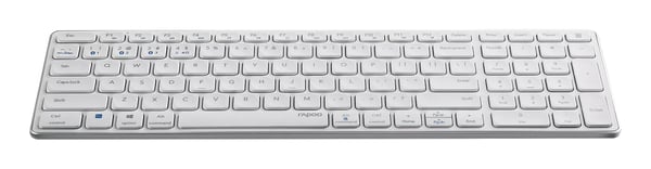 Pikkukuva 4 / 5: Rapoo E9700M näppäimistö Office RF Wireless + Bluetooth QWERTY Valkoinen