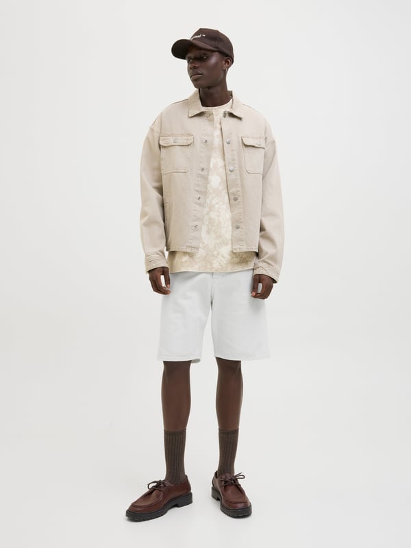 Jack & Jones 12272235_6_M shorts Unisex Hvid