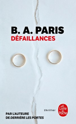 Défaillances bog Thriller Fransk 416 Sider