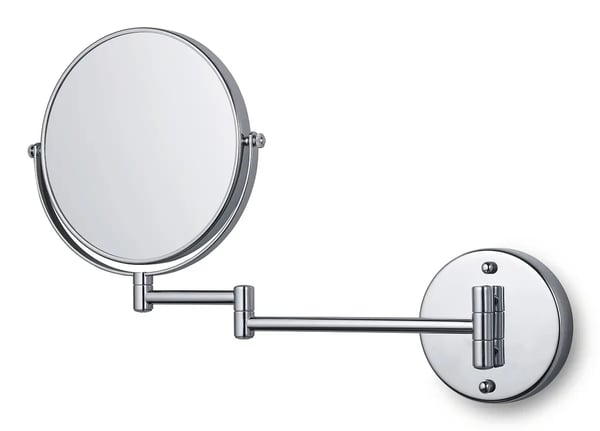TESA 40611-00000-00 sminkspegel Skruvar Rund Silver