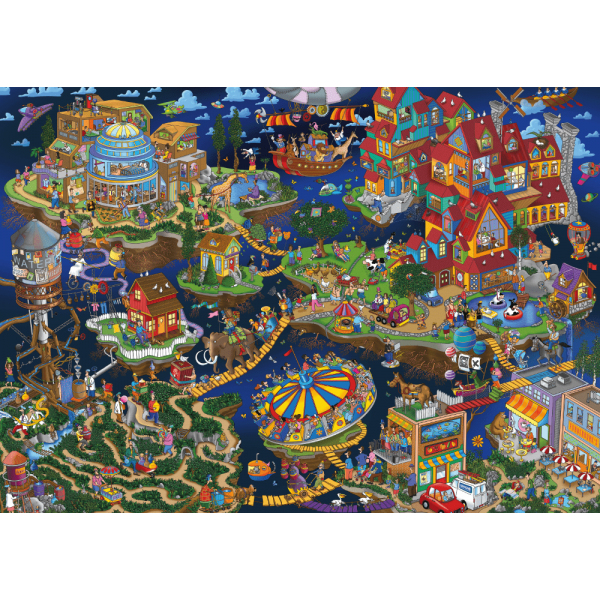 Miniatyrbillede 2 af 2: Schmidt Spiele 59968 puslespil 1000 stk Kunst