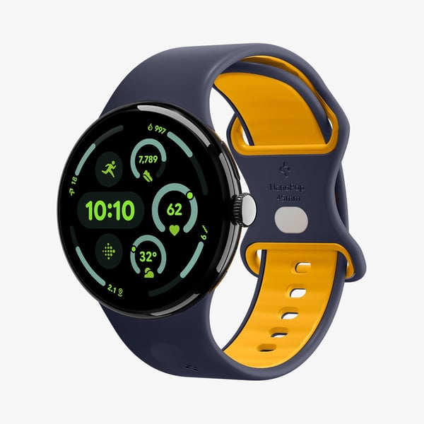 Spigen Nano Pop Yhtye Laivasto, Keltainen Silikoni