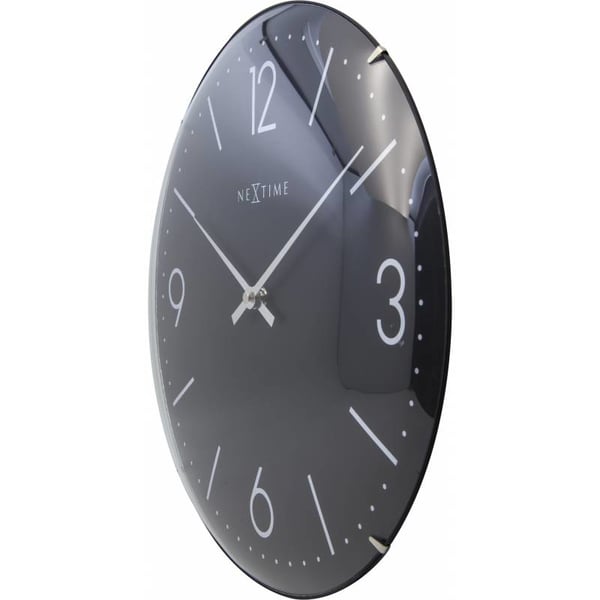NeXtime 3157ZW Seinä- ja pöytäkello Kvartsikello Ympyrä Musta, Valkoinen