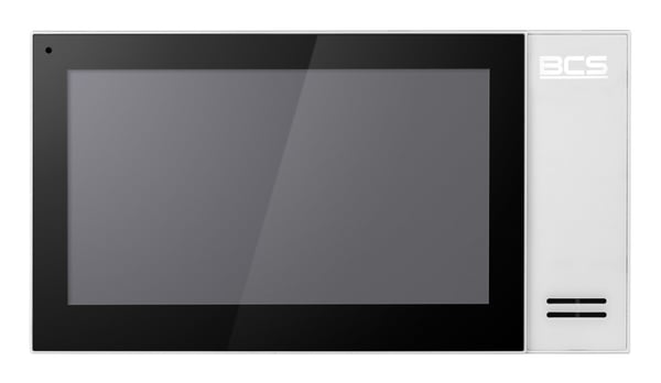 BCS BCS-MON7400W-S videopuhelinjärjestelmä 17,8 cm (7") Valkoinen, Musta