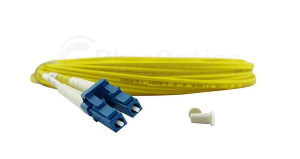 BlueOptics CAB-SMF-LC-LC-1-BO InfiniBand og fiberoptisk kabel 1 m LC/APC Gul