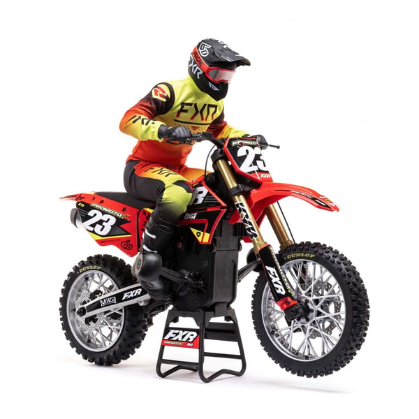 Losi Promoto MX radiostyrd modell Motorcykel Elmotor 1:4