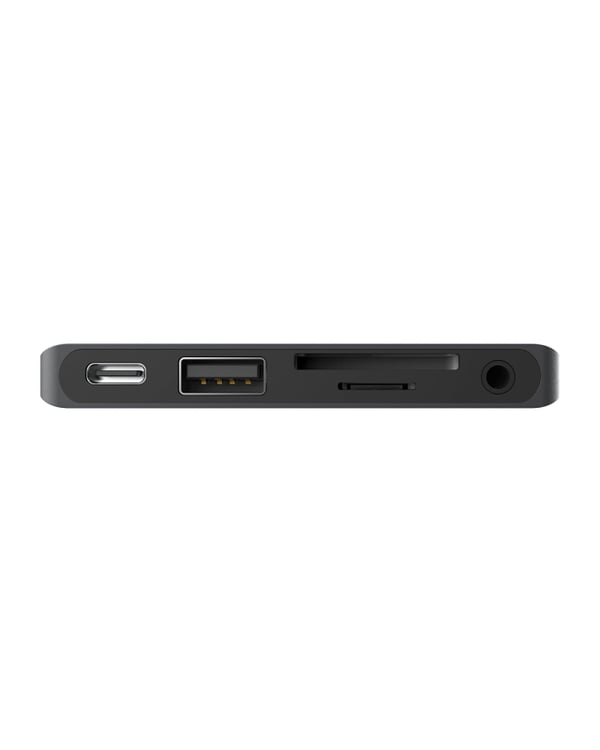 Sitecom AC-1005 gränssnittshubbar USB 3.2 Gen 1 (3.1 Gen 1) Type-C 480 Mbit/s Svart, Grå