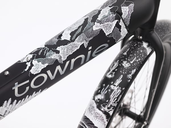 Pikkukuva 4 / 6: Electra Bicycle Townie Path Go! 5i Step Thru Musta Alumiini M 69,8 cm (27.5") 25 kg