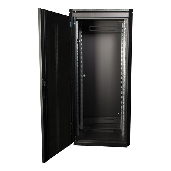 LOGON RDL26U66BL palvelinteline 26U Itseseisova teline Musta