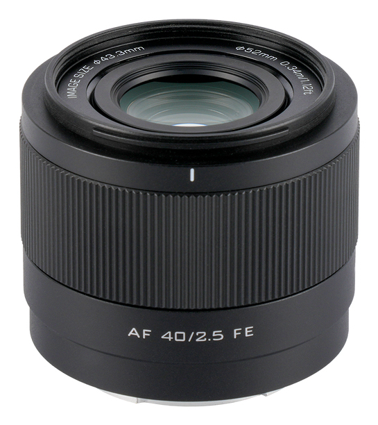 Miniatyrbillede 1 af 11: VILTROX AF 40 2.5 FE kameraobjektiv Biograflinser Fuldformat-objektiv Sort
