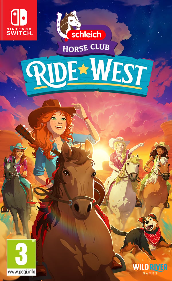 Miniatyrbillede 4 af 12: Wild River Games Horse Club Ride West Standard Nintendo Switch