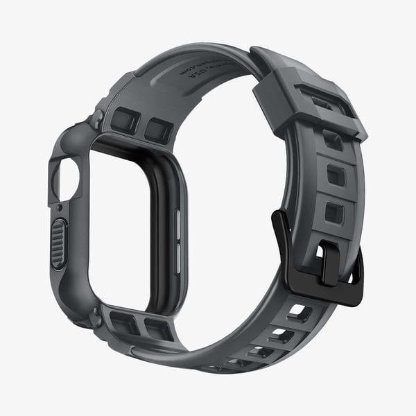 Miniatyrbillede 2 af 12: Spigen Rugged Armor Pro Boks Grå Termoplastisk polyurethan (TPU)