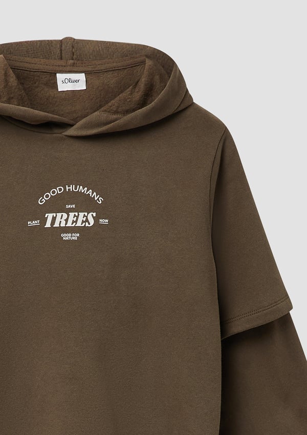 s.Oliver 2170794.8917.134_140 sweatshirt & hoodie Hættetrøje