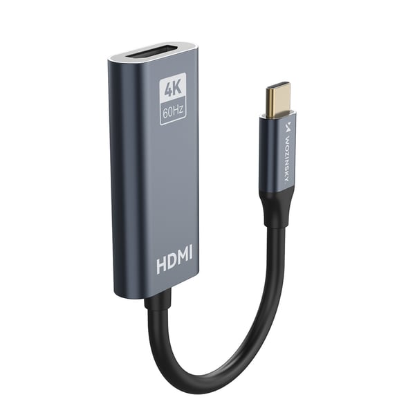 Wozinsky WACH-01 USB Type-C HDMI Typ A (standard) Svart