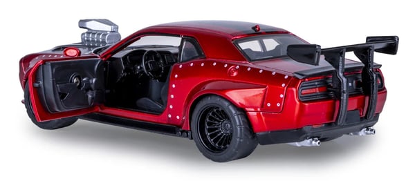 Pikkukuva 3 / 23: JAMARA Dodge Challenger SRT Jailbreak 2in1 1 36 punainen 3+