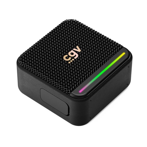 CGV SolidVibe Bærbar mono højttaler Sort 8 W
