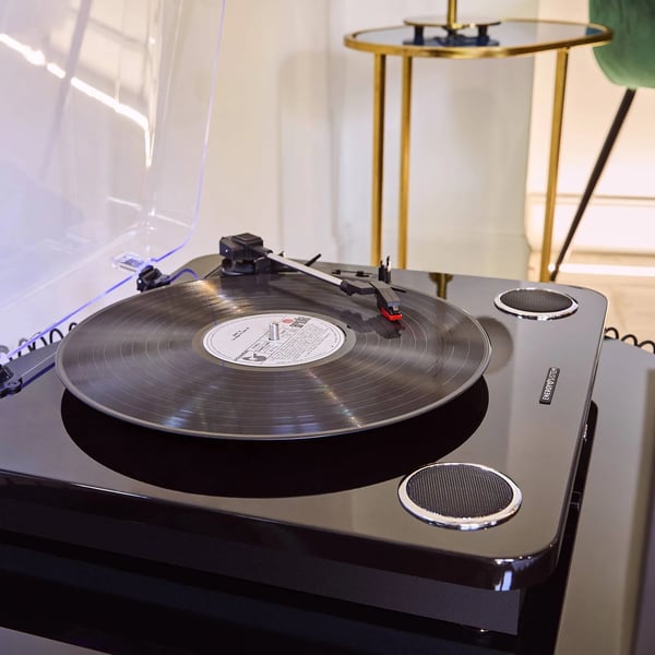 Miniatyrbillede 7 af 7: Energy Sistem BlackSpin Bæltedrevet pladespiller Sort, Transparent