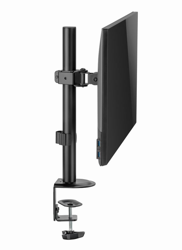 Miniatyrbillede 3 af 14: Gembird MA-D1-02 skærmbeslag og -stativer 81,3 cm (32") Skrivebord Sort