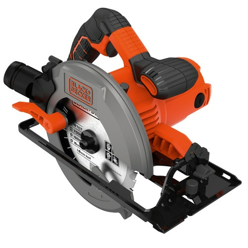 Black & Decker CS1550K 19 cm Sort, Metallic, Orange 5500 rpm 1500 W