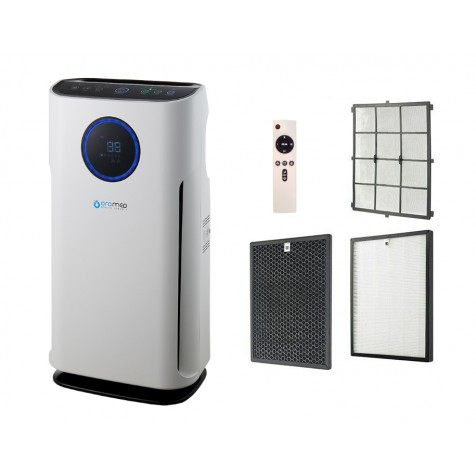 Miniatyrbild 1 av 2: Oromed ORO-AIR PURIFIER HEPA PREMIUM luftrenare 43 m² 65 dB 60 W Vit
