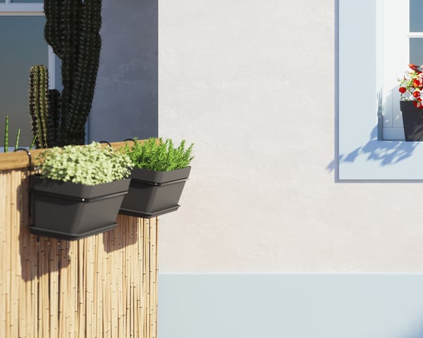 Artevasi Capri Plant Box Balcony Kit 6 kpl
