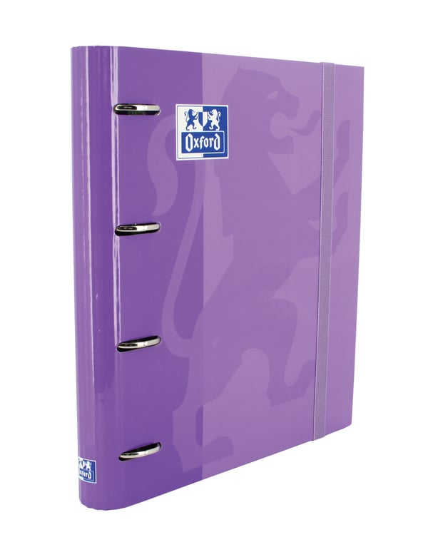 Miniatyrbillede 1 af 2: Oxford 400109183 ringbind A4+ Lilla