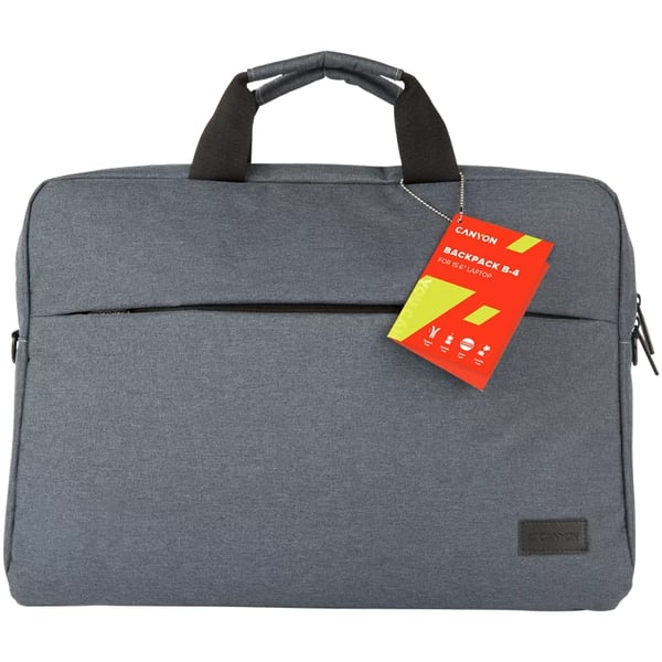 Canyon CNE-CB5G4 väskor bärbara datorer 38,1 cm (15") Överdrag Grå