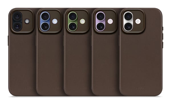 Miniatyrbillede 4 af 11: Decoded Læder Bagcover - beskyttende læderetui til iPhone 17 kompatibel med MagSafe (chokoladebrun)