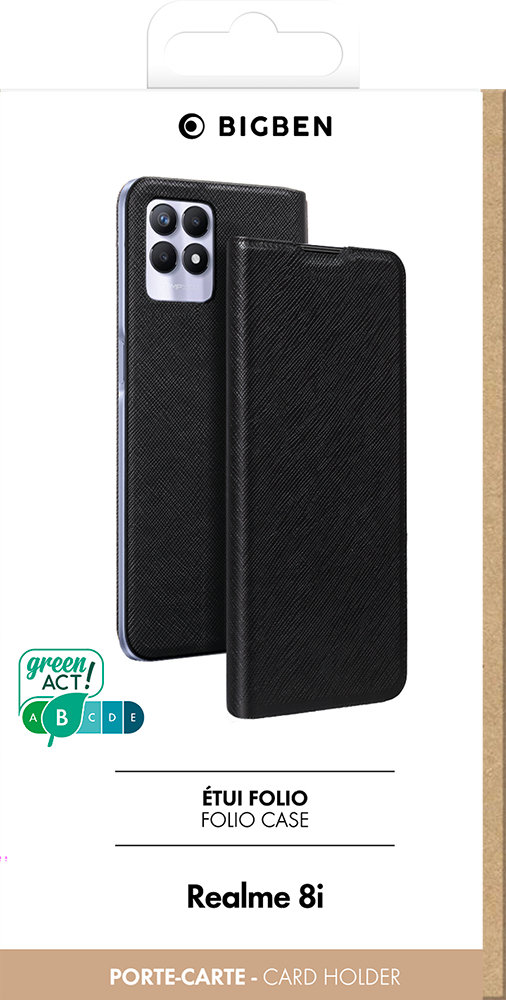 Bigben Connected ETUIF8I mobiltelefonfodral Svart