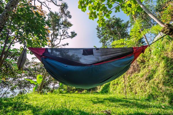 Miniatyrbillede 2 af 2: Ticket To The Moon PRO HAMMOCK Hængende hængekøje 1 person(er) Nylon Mørkegrøn