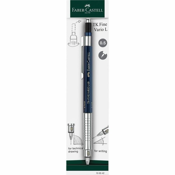 Miniatyrbillede 2 af 3: Faber-Castell 135542 stiftblyant HB 1 stk