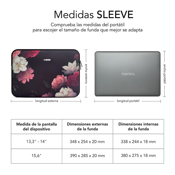 Miniatyrbillede 2 af 5: SUBBLIM SUBLS-SKIN151 taske og etui til laptop 39,6 cm (15.6") Flerfarvet