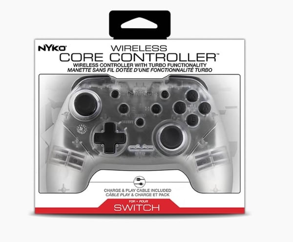Nyko 87260 spelkonsoler Translucent USB Spelplatta Analog Android, Nintendo Switch, PC