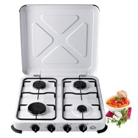 DCG Eltronic EKP2427 spishällar Vit Bänkdiskmaskin Gas 4 zone(s)