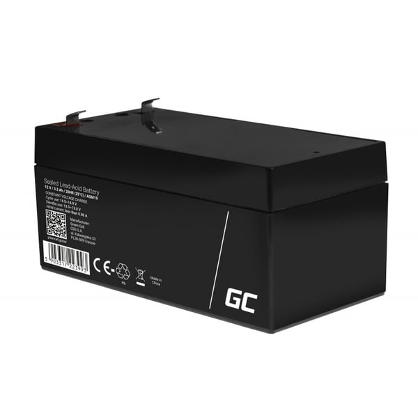 Miniatyrbillede 7 af 11: Green Cell AGM19 UPS batteri Blybatterier (VRLA) 12 V 3,3 At