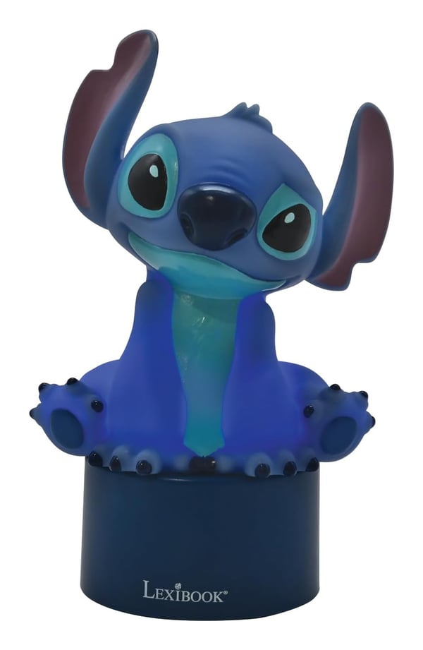Lexibook Disney Stitch NS01D babynattlampor Fristående Blå LED