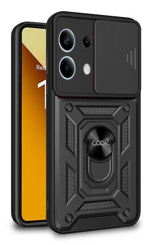 COOL Accesorios Hard Ring mobiltelefon etui 16,9 cm (6.67") Cover Sort
