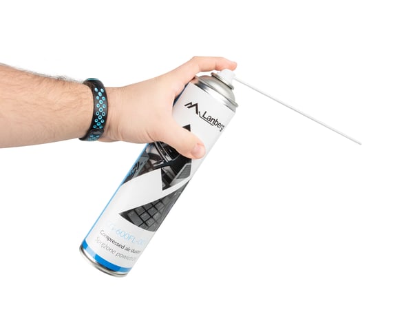 Lanberg CG-600FL-001 paineilmasuihke 600 ml Lanberg CG-600FL-001 paineilmasuihke 600 ml