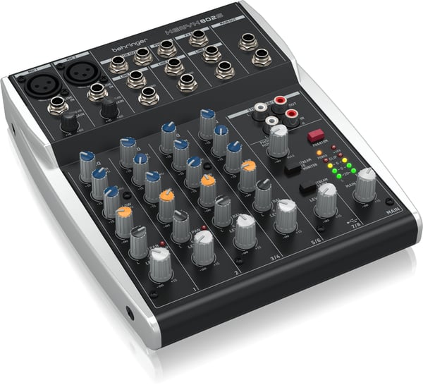 Miniatyrbillede 4 af 4: Behringer Xenyx 802S 2 kanaler Sort, Sølv