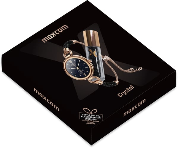 Miniatyrbild 7 av 12: MaxCom FW51 2,77 cm (1.09") 240 x 240 pixlar Svart, Guld