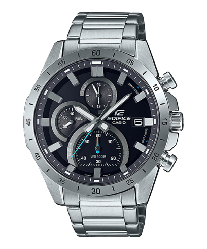 Pikkukuva 1 / 2: Casio EFR-571D-1AV Rannekorukello Mies Automaattinen kvartsi (kineettinen) Ruostumaton teräs