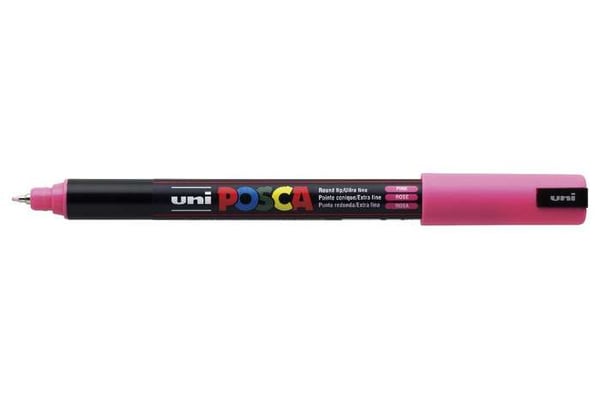 POSCA uni PC-1MR speedmarker 1 stk Projektilspids Lyserød