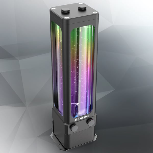 Miniatyrbillede 10 af 26: RAIJINTEK SCYLLA PRO CA240 Processor Væskekølingssæt 12 cm Flerfarvet