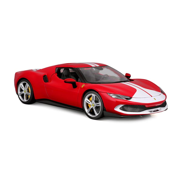 Miniatyrbild 10 av 14: BBURAGO Ferrari 296 GTB Modellsuperbil Förmonterad 1:18