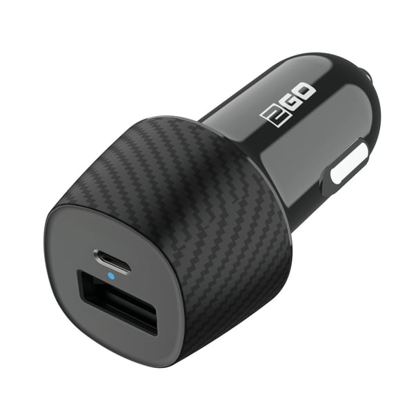 Miniatyrbild 1 av 2: 2GO 797272 mobilladdare Universal Svart Cigarr tändare Snabb laddning Automatisk