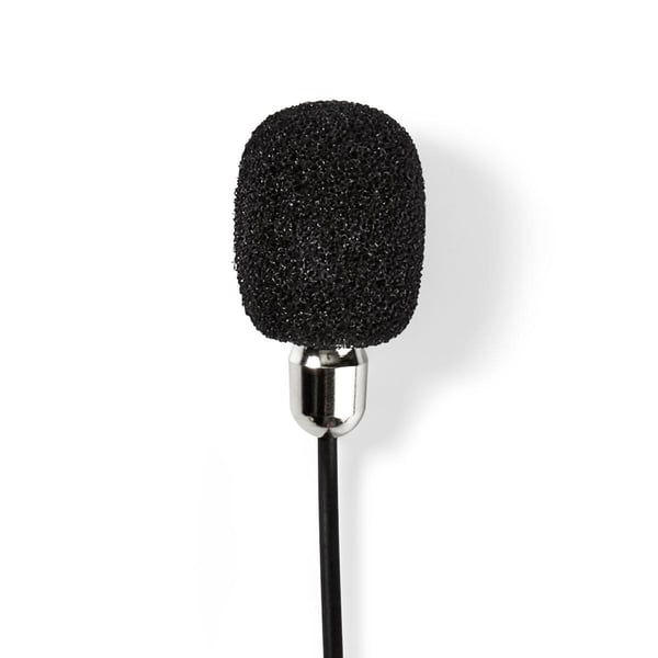 Nedis MICCJ105BK mikrofoni Musta, Kromi Paikoilleen napsautettava mikrofoni